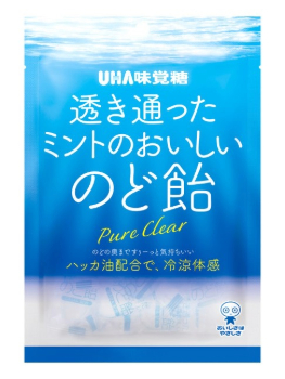 UHA味覚糖|透き通ったミントのおいしいのど飴