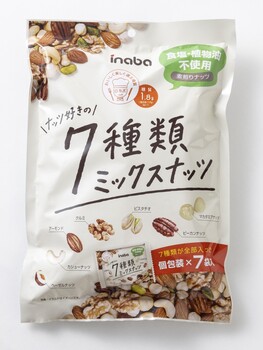 稲葉ピーナツ｜ナッツ好きの7種類ミックスナッツ