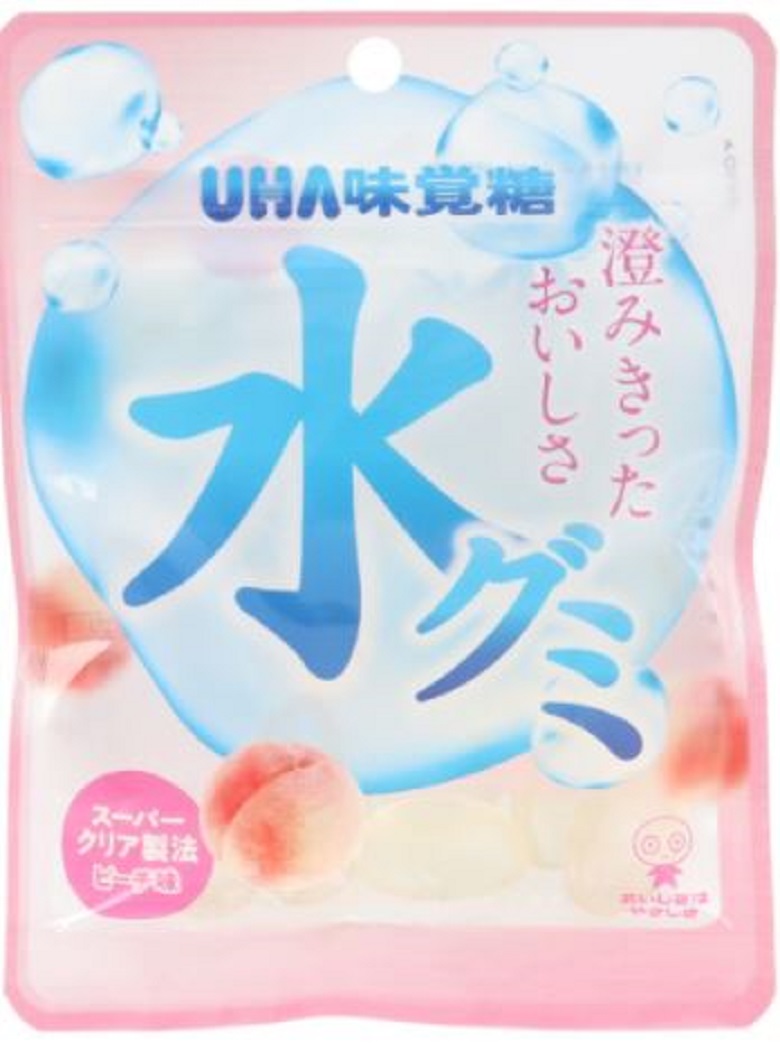 UHA味覚糖 水グミ　ピーチ味