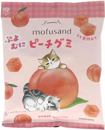 栄光堂ファクトリー mofusand ぷよむにピーチグミ