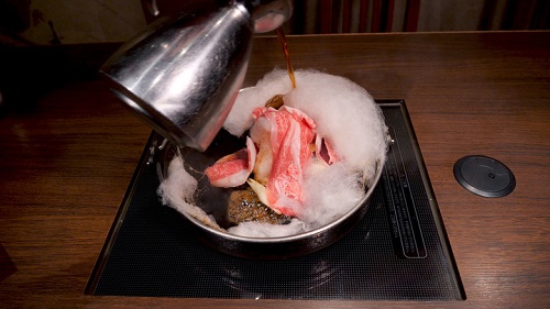 わたがしすき焼き