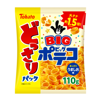 東ハト|どっさりパック ポテコ・うましお味