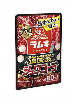 森永製菓|大粒ラムネ 強炭酸シュワコーラ