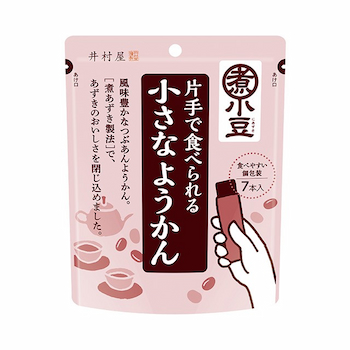 井村屋|片手で食べられる小さなようかん