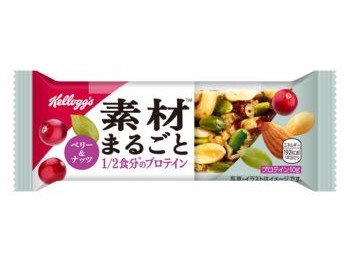 ケロッグ|素材まるごとプロテインバー