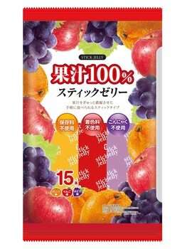 リボン｜果汁100％スティックゼリー