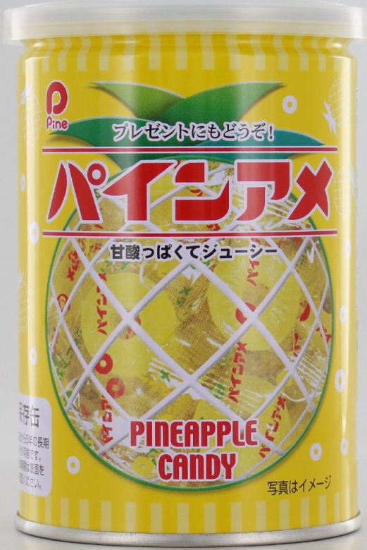 パイン　パインアメ缶