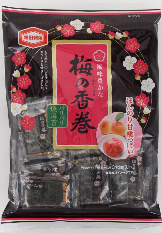 亀田製菓　梅の香巻