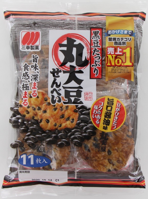 三幸製菓　丸大豆せんべい