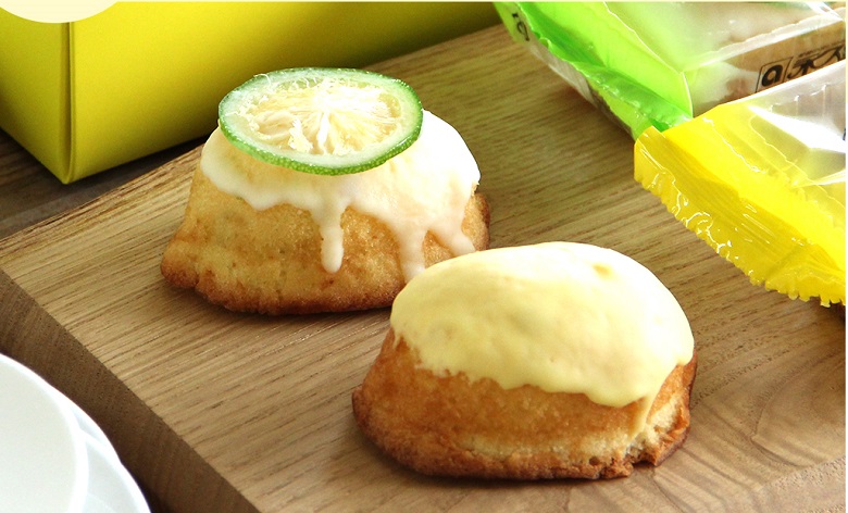 永久堂　瀬戸内のレモンケーキと青いレモンケーキ