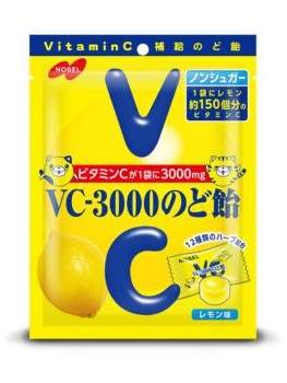 ノーベル製菓|VC-3000のど飴