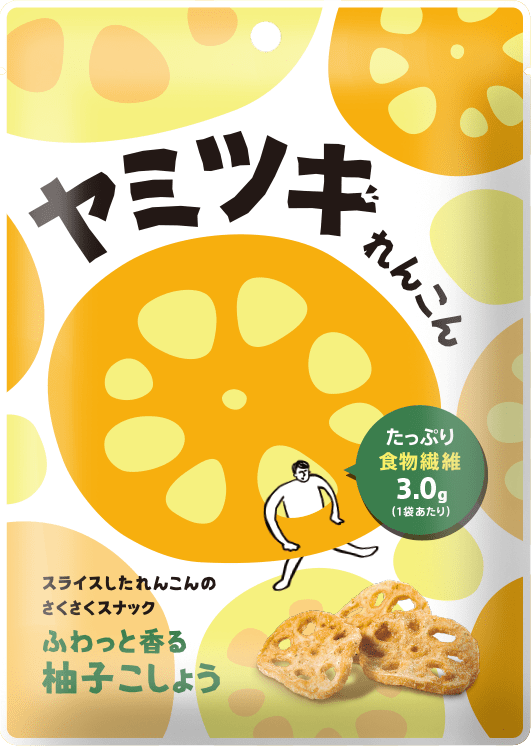 ヤミツキれんこん　ふわっと香る柚子こしょう