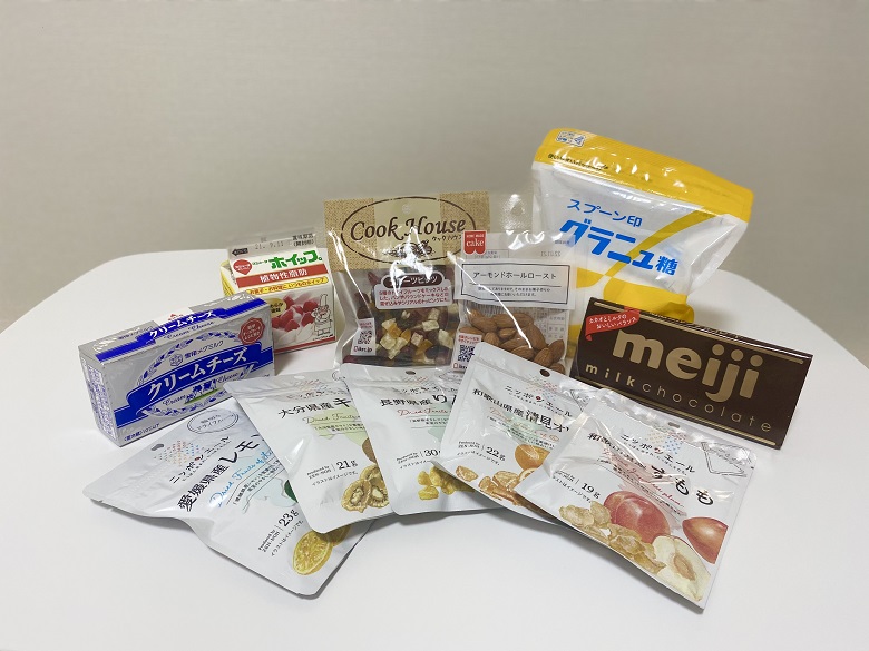 手作りカッサータ材料