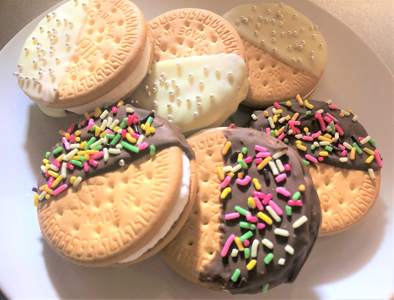 マシュマロサンドビスケット