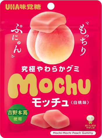 UHA味覚糖　モッチュ 白桃味