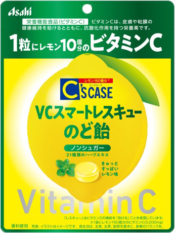 【アサヒグループ食品】シーズケース_ＶＣスマートレスキューのど飴