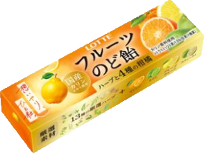 【ロッテ】フルーツのど飴