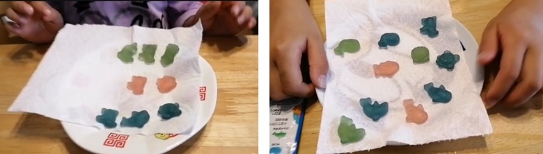 あそぼんで遊ぶ様子