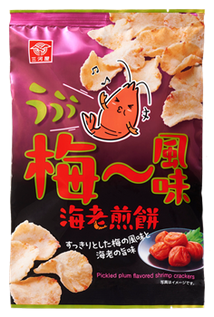 ううう・梅～風味海老煎餅