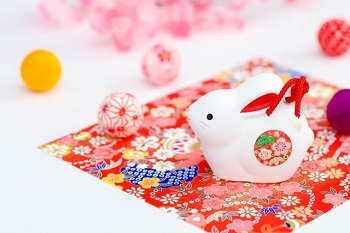 うさぎ年お年賀のイメージ