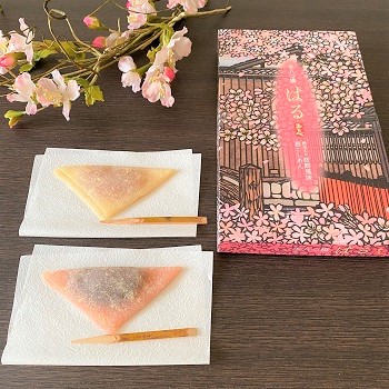おたべパッケージと中身