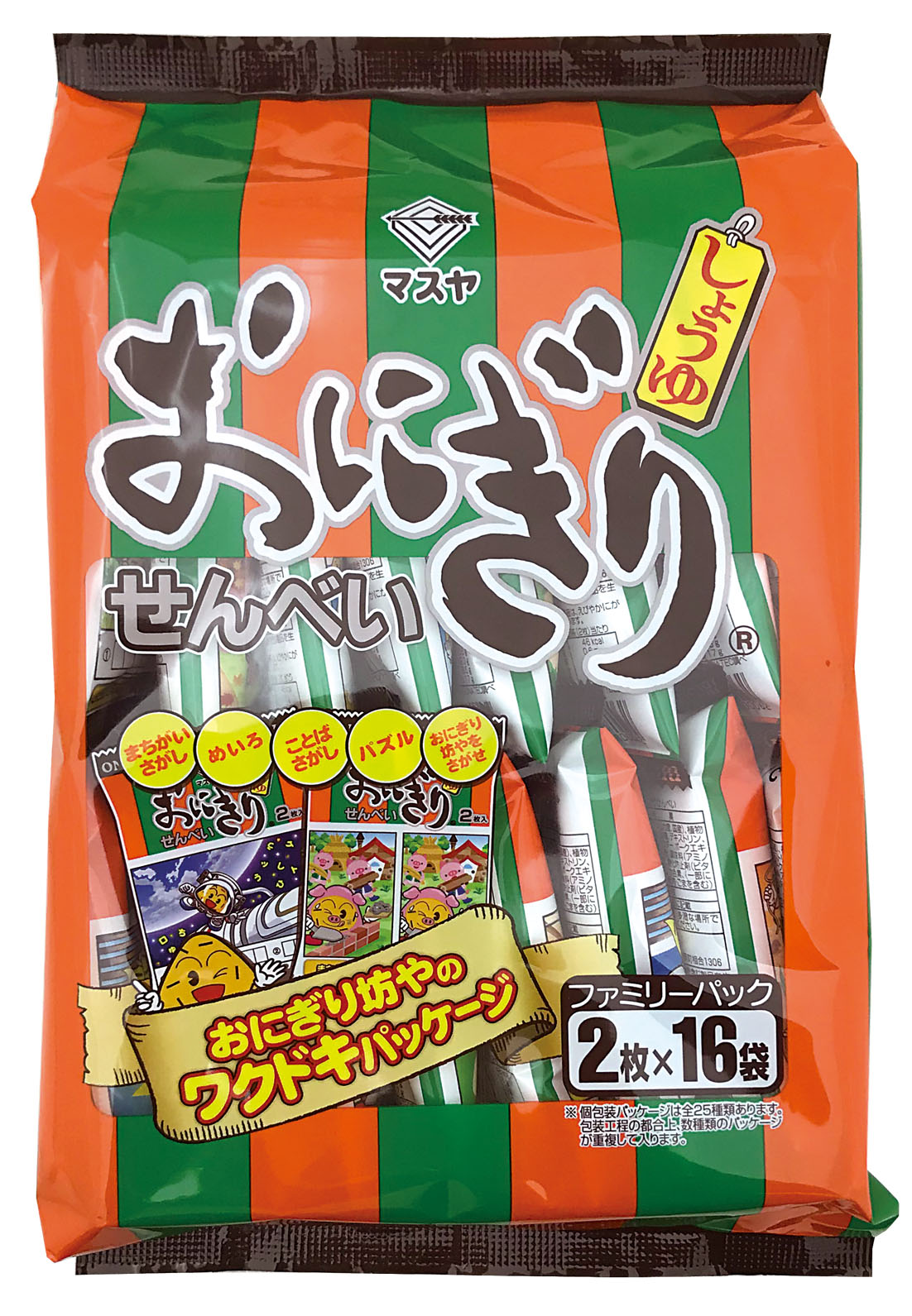 おにぎりせんべいファミリーパック