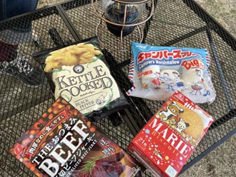 購入お菓子