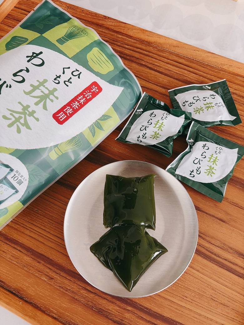 ひとくち抹茶わらびもち②