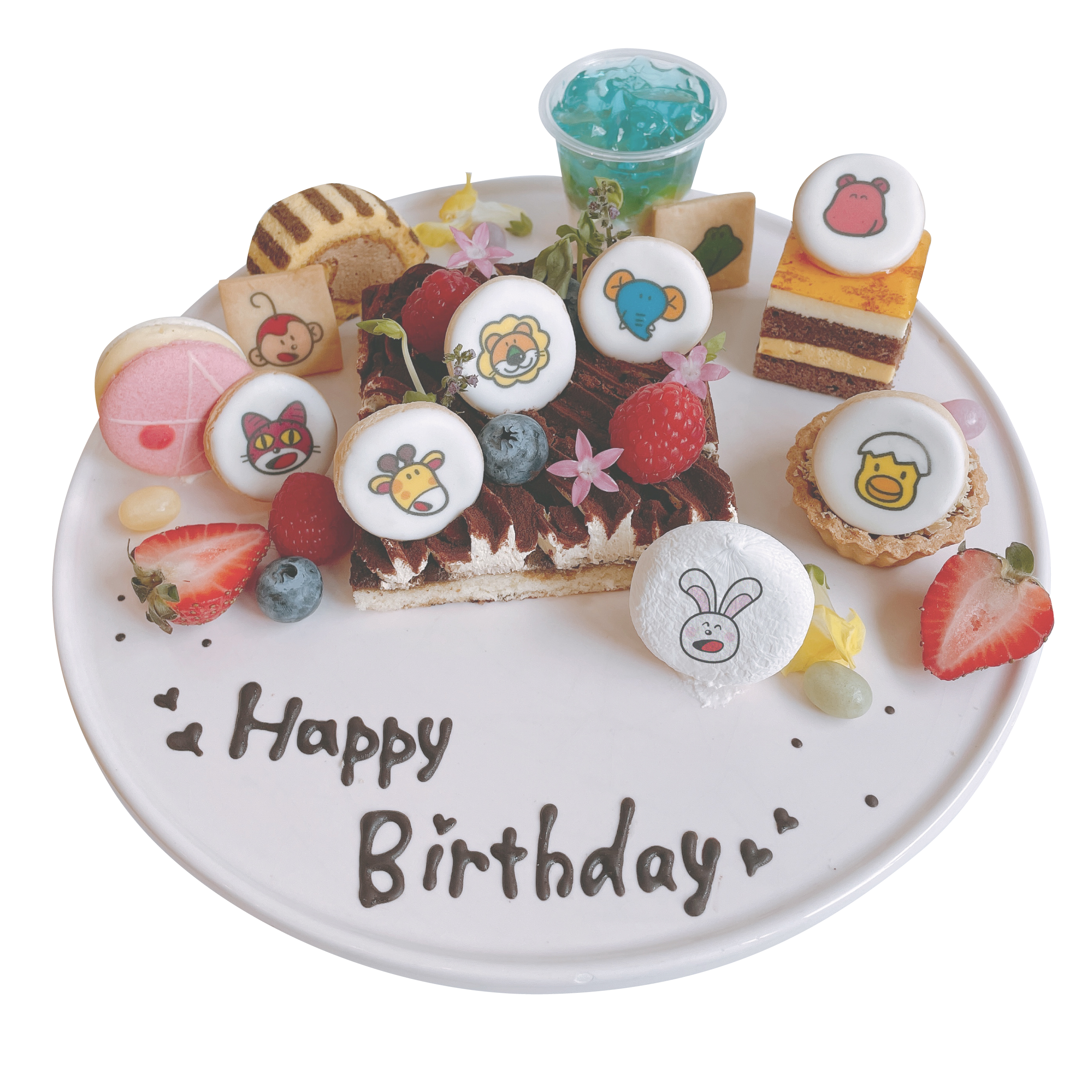 お誕生日限定プレート