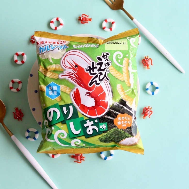 かっぱえびせんのりしお味パッケージ