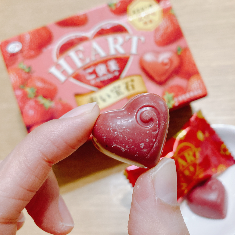 ご褒美ハートチョコチョコアップ