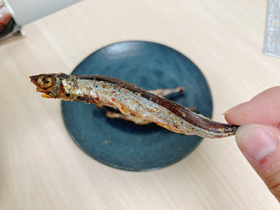 ししゃもアップ