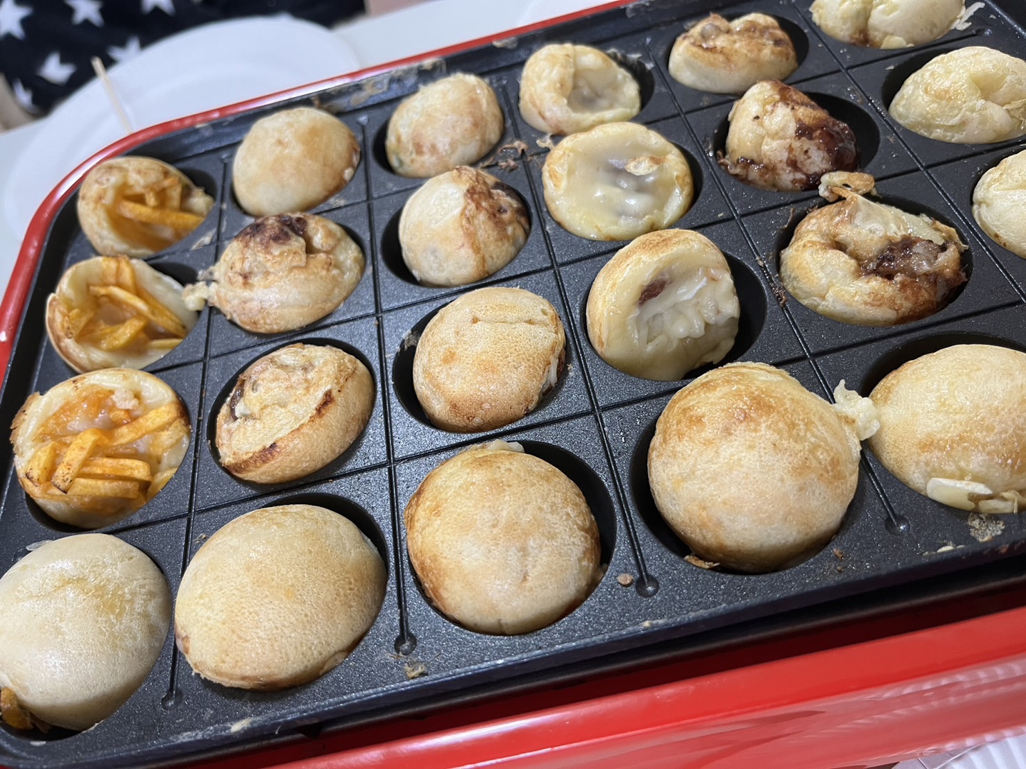 たこ焼き作り