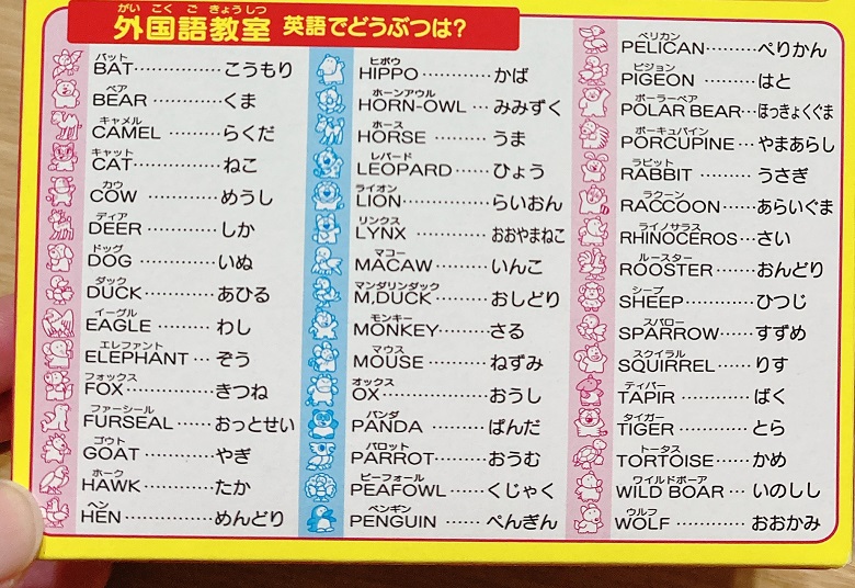 たべっ子どうぶつ‗46種