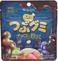 春日井製菓　つぶグミチョコの贅沢
