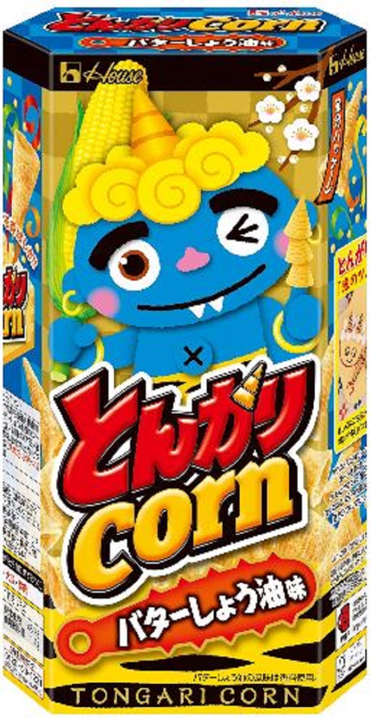 ハウス食品　とんがりコーン　バターしょう油味２１節分