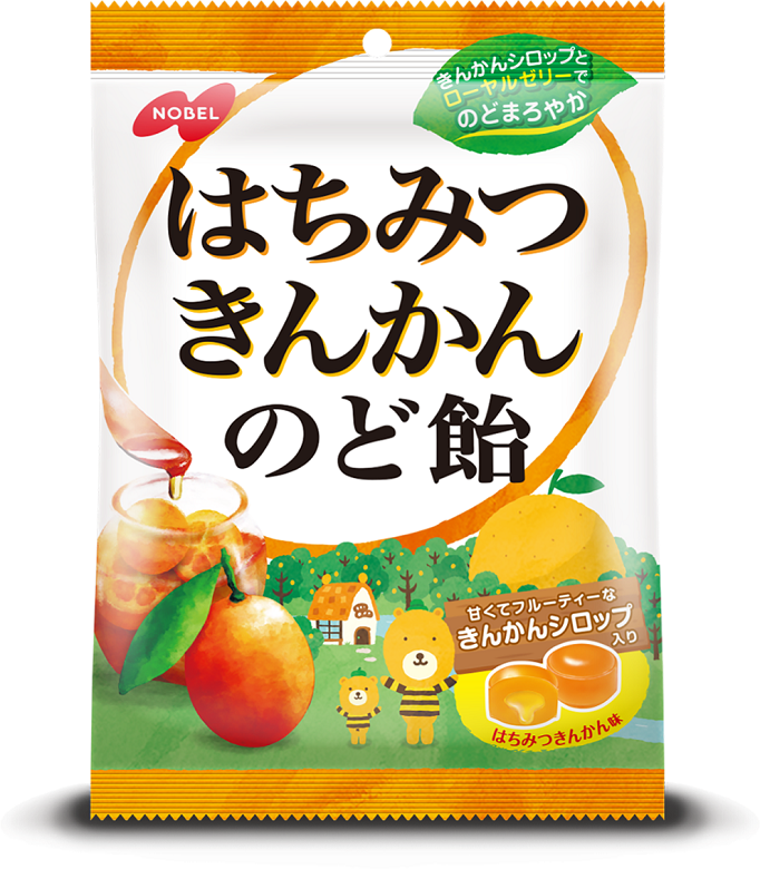 はちみつきんかんのど飴
