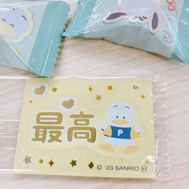 はぴだんぶいチョコレート_シール②