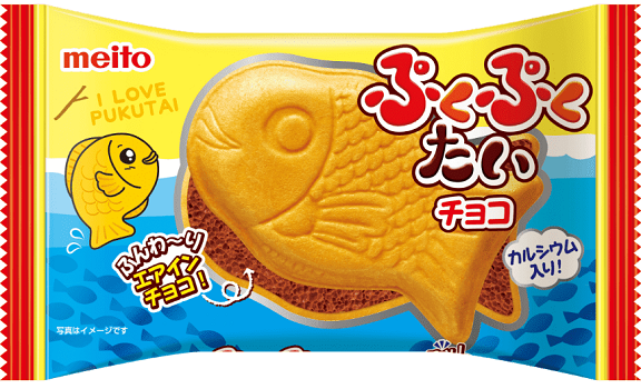 名糖産業 / ぷくぷくたい エアインチョコ