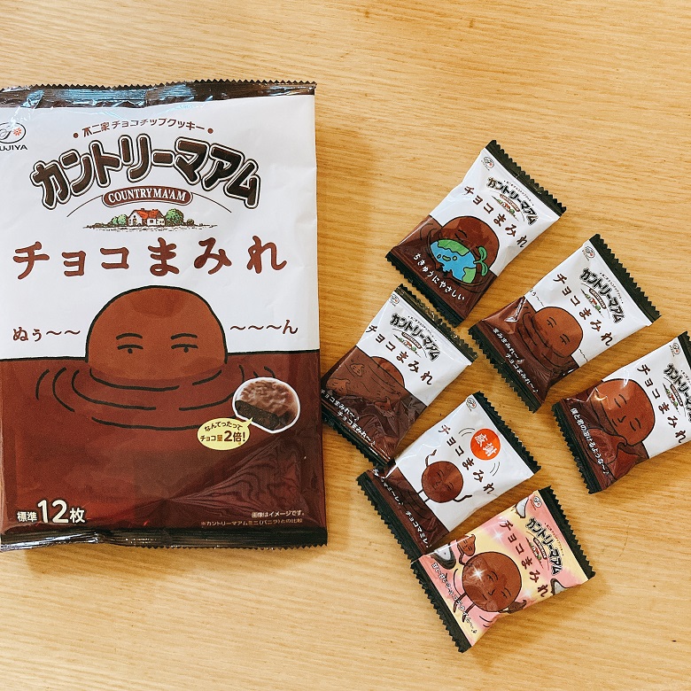 チョコまみれパッケージ・中身