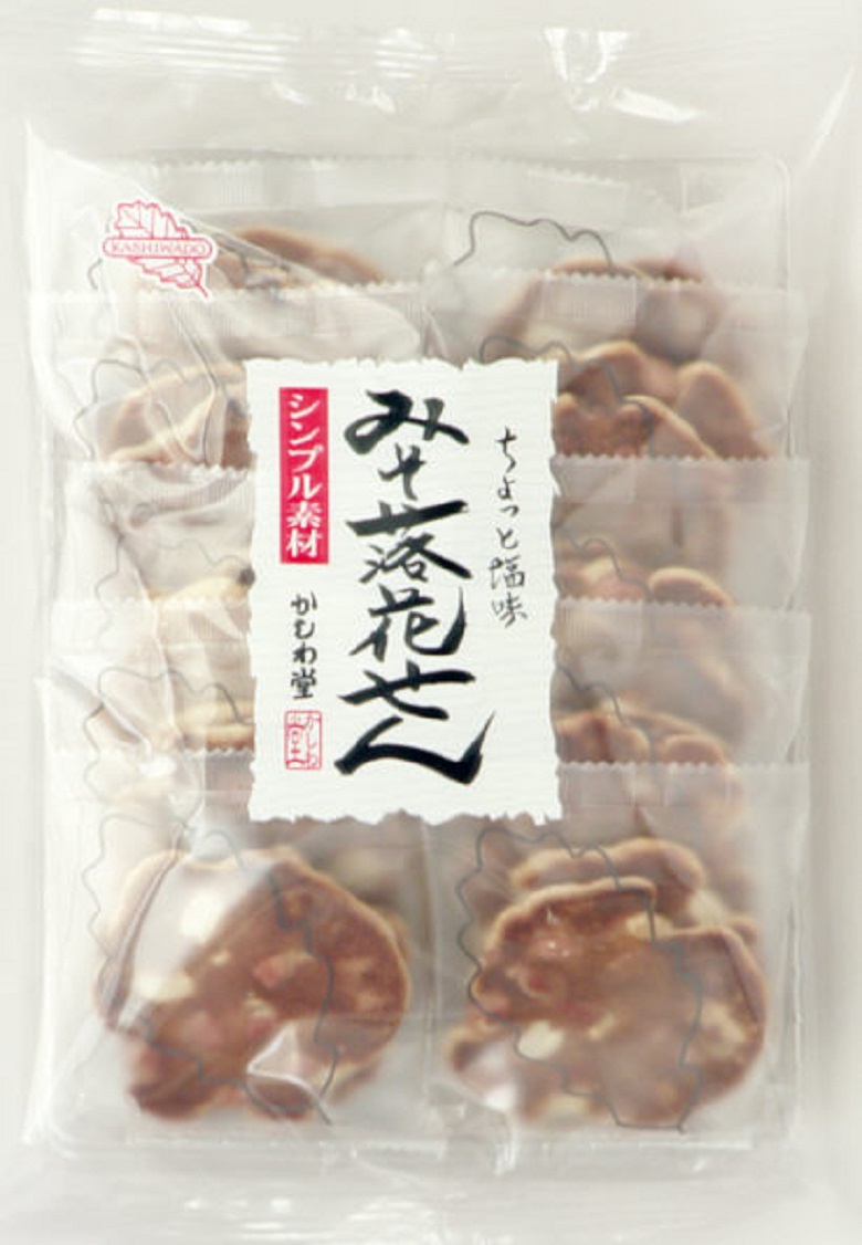 かしわ堂　みそ落花せん