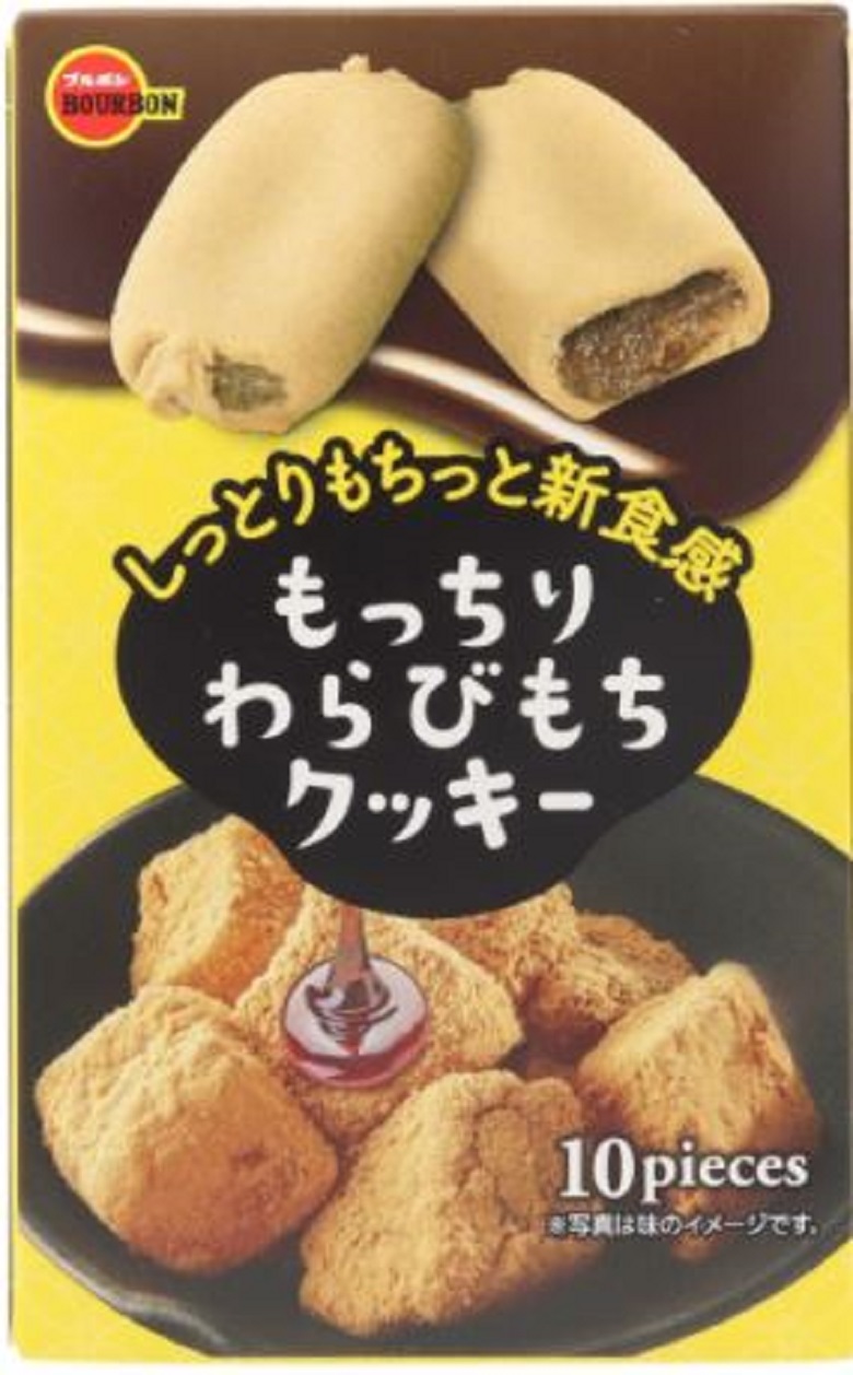 ブルボン もっちりわらびもちクッキー