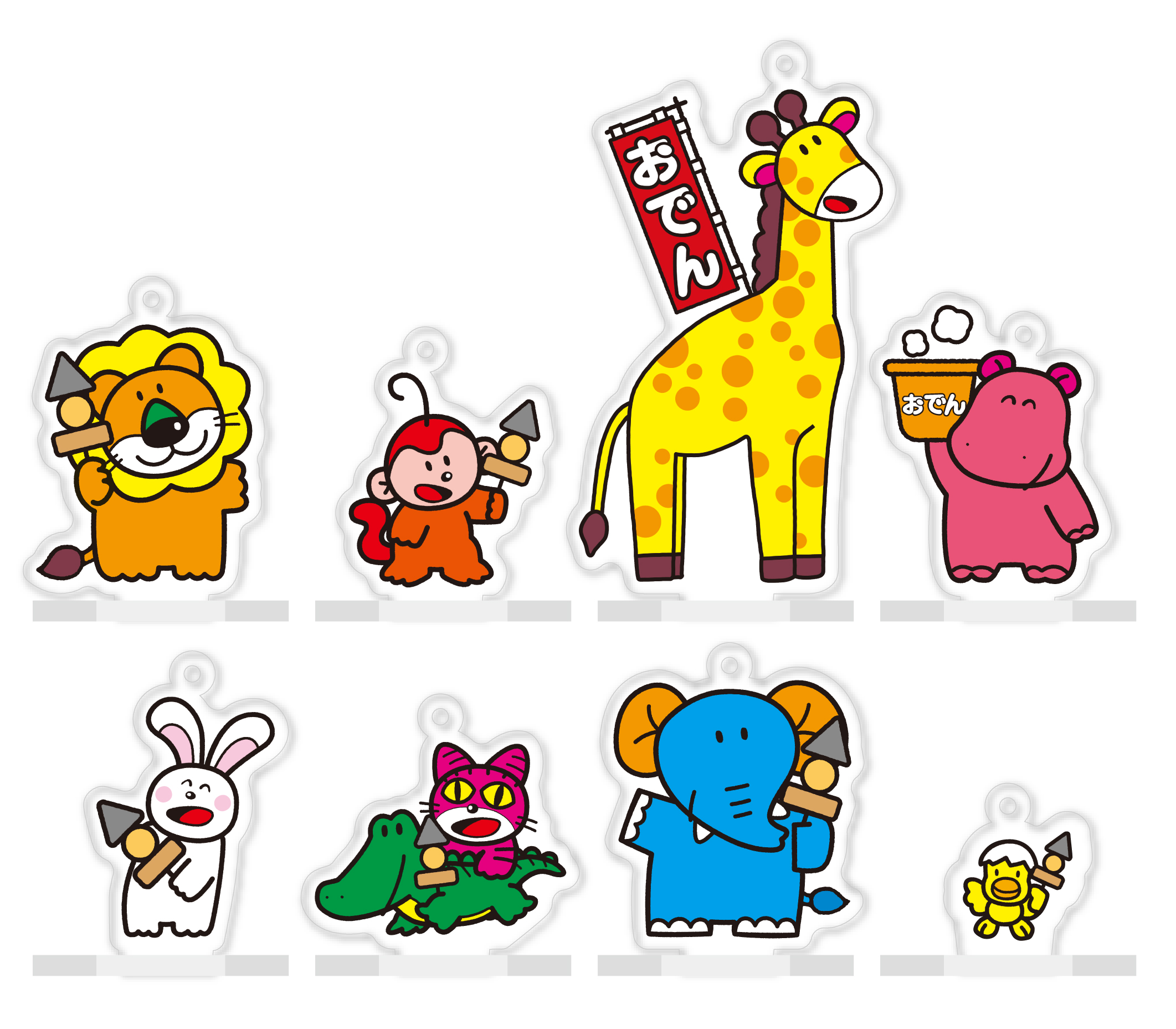 アクリルキーホルダー（イラスト）