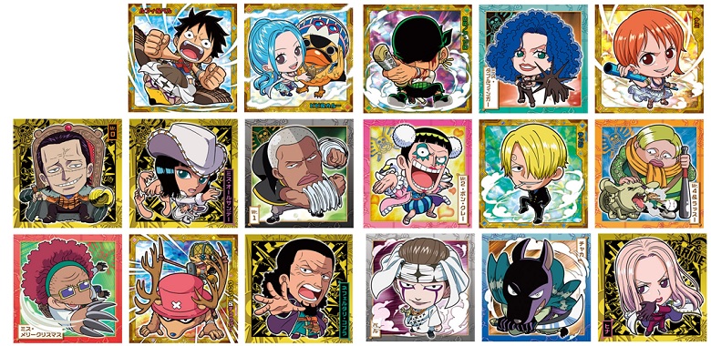 にふぉるめーしょん　ワンピース大海賊シールウエハースＬＯＧ．４シール‗アラバスタ