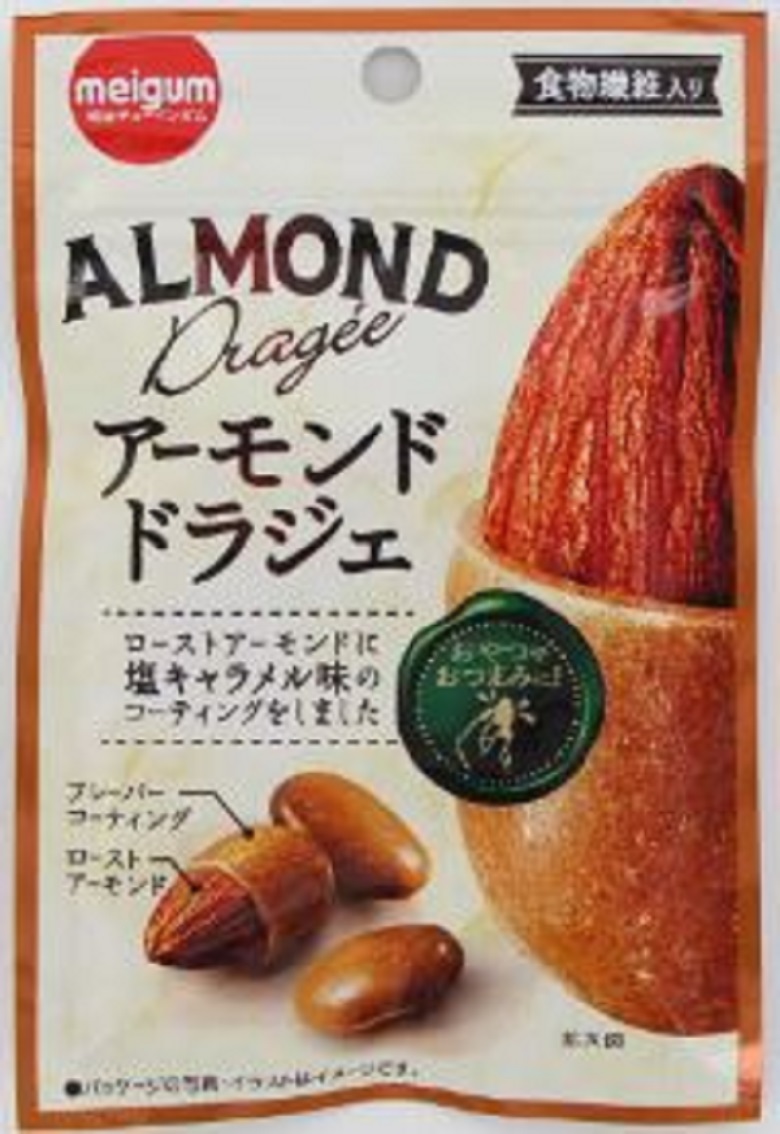 明治チューインガム　アーモンドドラジェ塩キャラメル