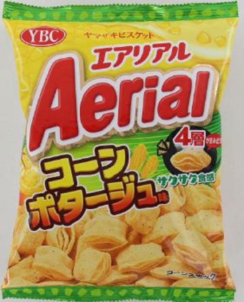 ヤマザキビスケット　エアリアルコーンポタージュ味