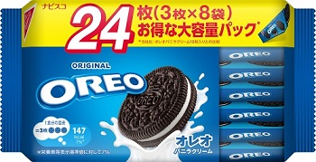 オレオ_ファミリーパック_バニラクリーム