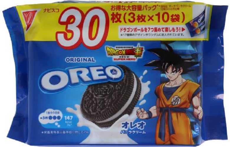 モンデリーズ・ジャパン　オレオドラゴンボールパックバニラクリーム