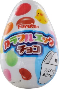 カラフルエッグチョコ