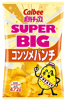 カルビー ポテトチップス コンソメパンチ 472g